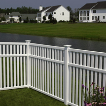 Residential Vinyl Fence