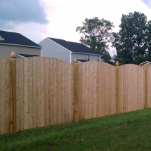 Residential Wood Fence